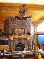 Real Antler Moose / Mule Deer Chandelier