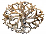 Real Antler Wyoming White-tail Chandelier WTRCRWN