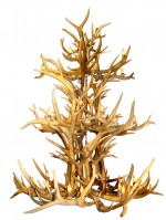 Real Antler Elk / Whitetail / Mule Deer Chandelier Model EWTMD3TR