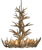 Real Antler Mule Deer Grand Teton Chandelier MDTSPR-4