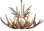 Reproduction Mule Deer Bowl Shape Antler Chandelier CRS-12