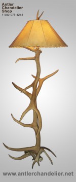 Real & Reproduction Antler Floor Lamps
