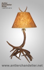 Antler Deer Table Lamp
